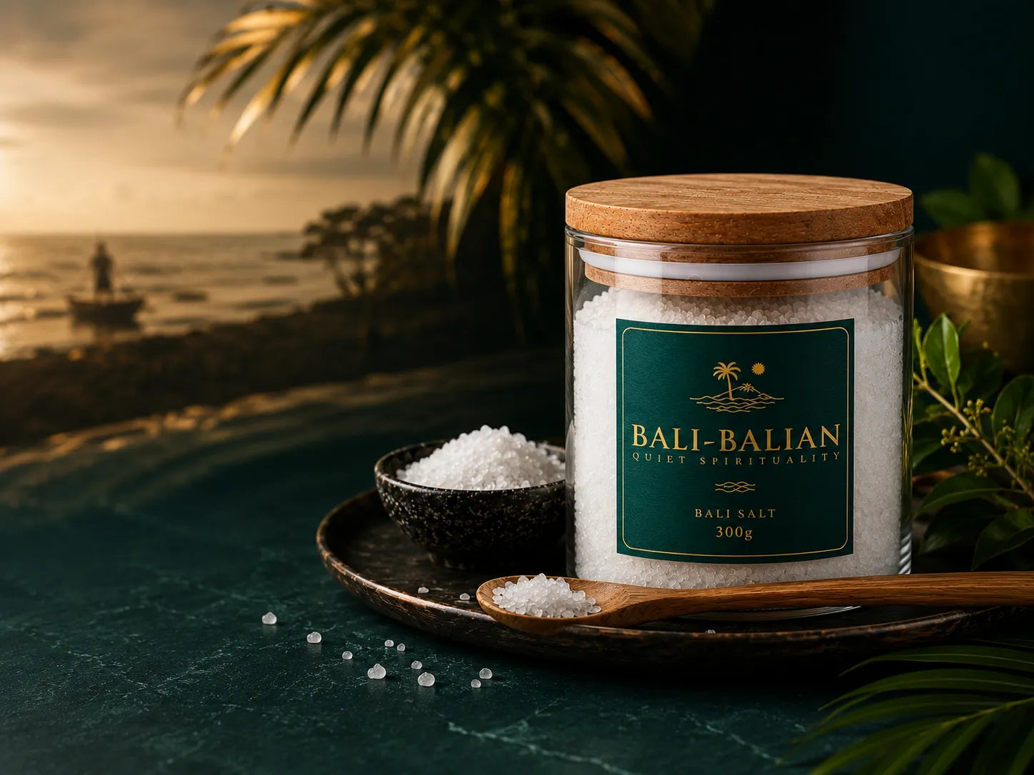 BALI SALT（バリソルト） 300g｜バリ島クサンバ村の伝統天日塩